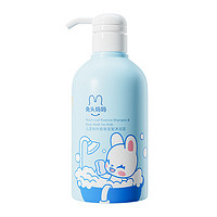 兔头妈妈 儿童桃叶沐浴露洗发水二合一 500g