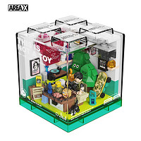 AREAX X砖区 玩具私藏 ITOYZ联名款盒子积木拼装