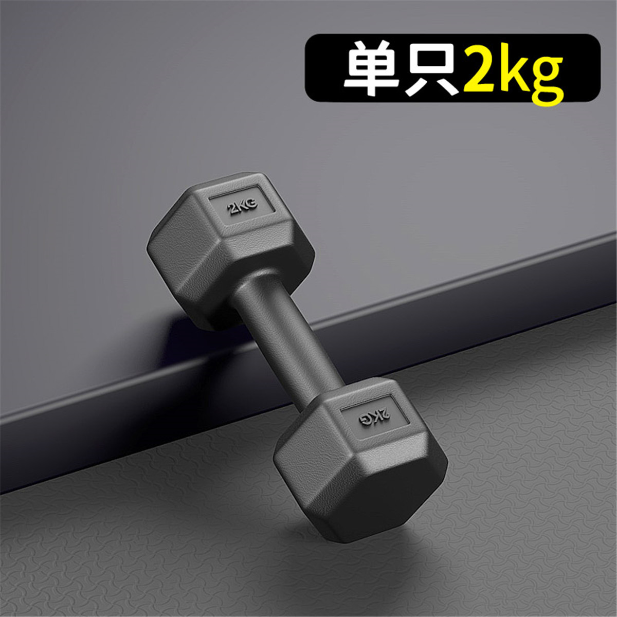 劳拉之星 哑铃男士家用器材女练臂肌一对六角包胶亚玲套装组合