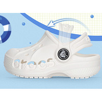 crocs 卡骆驰 童鞋 夏季新款户外运动透气洞鞋时尚潮流简约舒适儿童拖鞋凉鞋 205483-100 C4