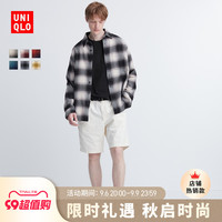 UNIQLO 优衣库 男女装法兰绒格子衬衫