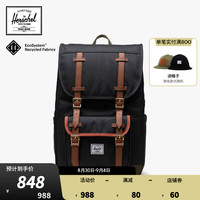 Herschel赫行新升级Little America™Mid 双肩包短途出游 经典黑色/常青藤绿/冷橘色 20升