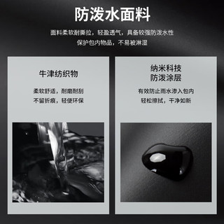 高尔夫（GOLF）旅行包男士单肩斜挎包出差手提行李包运动健身包大容量旅游袋黑色