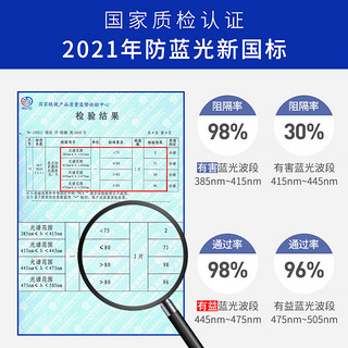 vgo 防蓝光眼镜防辐射眼镜男女手机电脑护目镜钛 0度平光镜架框黑银