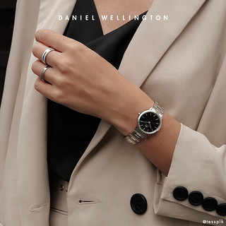 丹尼尔惠灵顿（DanielWellington） dw对戒 银色戒指一对 时尚饰品  送爱人 戒指一对，尺码联系客服备注