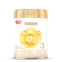 Bright 光明 致优系列 幼儿奶粉 国产版 3段 700g*6罐