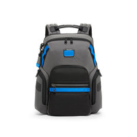 TUMI 途明 Alpha Bravo系列摩登男士休闲通勤双肩包 灰拼蓝色_0232793GYB