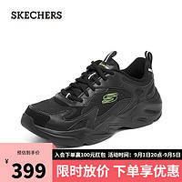 斯凯奇（Skechers）秋季男女鞋运动鞋子软底休闲鞋896270 全黑色/BBK 35.00 