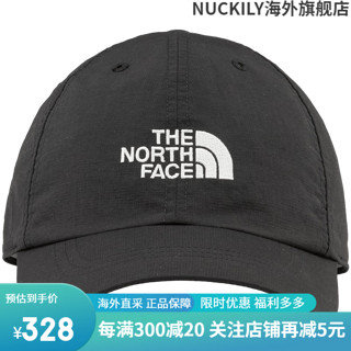 北面（The North Face）TheNorthFace帽子运动帽棒球帽男女户外休闲轻薄遮阳防护CF7W 黑色JK3 L