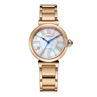CITIZEN 西铁城 L花语风吟系列 30毫米光动能腕表 EM1063-89D