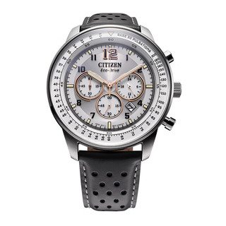 西铁城（CITIZEN） FF系列熊猫盘光动能男士手表 CA4500-24H CA4500-24H