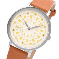 精工(SEIKO)日本ALBA宫崎骏合作款龙猫花草女手表橡子共和国限定 ACCK414