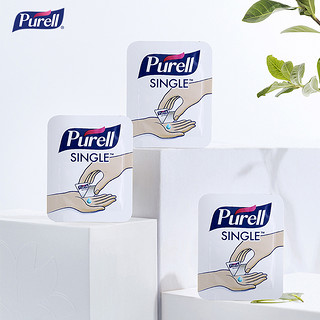 Purell 普瑞来免洗洗手液片装 便携酒精杀菌速干随身消毒清洁 180ml 无香型1盒