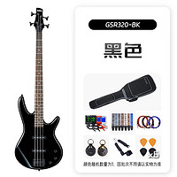 IBANEZ日本品牌依班娜电贝司IBANEZ电贝司GSR320低音BASS电贝斯 GSR320-BK  黑色