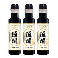 CUCU 山西陳醋零添加5度 260ml*3瓶