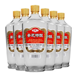 景芝 白乾白干 44度 特酿白酒 500mL*10瓶