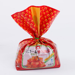 三口一品  韩国泡菜 酸甜萝卜块泡菜 1000g/袋