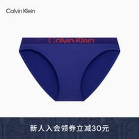 Calvin Klein内衣23早秋女士轻薄透气性感比基尼内裤QF7411AD FPT-宝石蓝 M