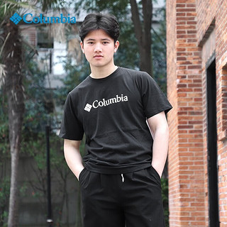 Columbia BJ 23春夏哥伦比亚T恤男款户外运动吸湿快干透气短袖XE9151 JE1586/010/晒图励 L 180/100A