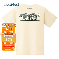 mont·bellT恤男23春夏短袖户外运动休闲圆领棉质短袖2104710 IV L