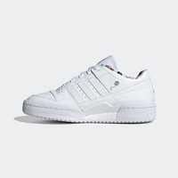adidas阿迪达斯三叶草FORUM HELLO KITTY联名女大童经板鞋小白鞋