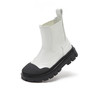little MO&Co.little moco童装23新款男女童马丁靴高帮切尔西中筒靴KBC3SHS006