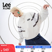 Lee XLINE23早秋舒适版短款白色女运动外套休闲LWT007312202 白色 XS