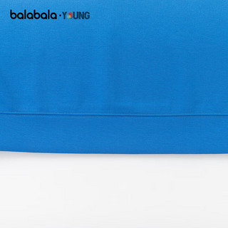 巴拉巴拉巴拉巴拉童装男童秋装套装女童中大童渐变长袖两件套 蓝色调00388 120cm