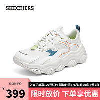 斯凯奇（Skechers）2023秋季啵啵熊男女轻质运动鞋896246 白色/多彩色/WMLT 36.50