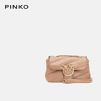 PINKO 品高 23秋冬链条羊皮燕子包BABY泡芙枕头包 D01Q 送女友礼物