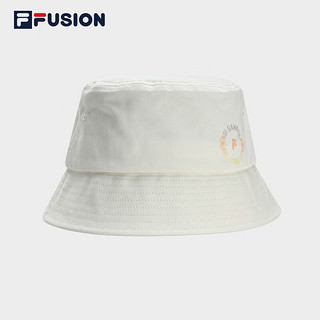 FILA FUSION斐乐潮牌渔夫帽款2023夏时尚网球运动帽盆帽 乳糖色-BG M