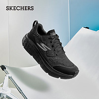 斯凯奇（SKECHERS）女子透气缓震跑步鞋休闲运动鞋129126 全黑色/BBK 36.00