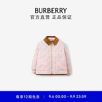 博柏利（BURBERRY）女童 灯芯绒衣领菱形绗缝夹克80694671