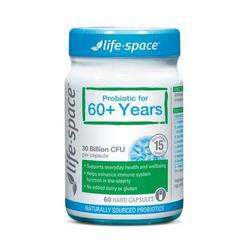 life space 益倍适 老人60+益生菌 60粒