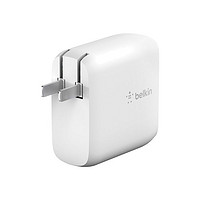 belkin 贝尔金 氮化镓充电器 双Type-C 63W 白色