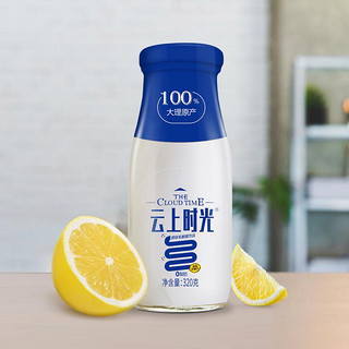 新希望蝶泉云上时光酸奶甜牛奶咖啡320ml*6玻璃瓶装