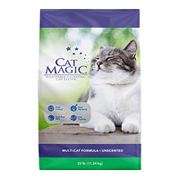 PLUS会员：CAT MAGIC 喵洁客 膨润土猫砂 紫标 25磅