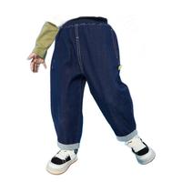 balabala 巴拉巴拉 儿童牛仔裤 208322108210-88301 牛仔深蓝 80cm