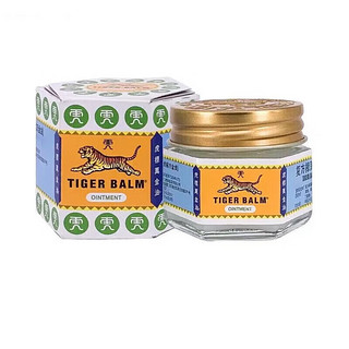 TIGER BALM 虎标 虎（TIGER BALM）泰国虎标颈肩舒 虎标颈肩霜舒缓肌肉肩颈僵硬酸疼痛 泰国虎标虎牌万金油19.4g