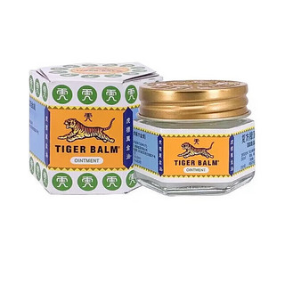 TIGER BALM 虎标 虎（TIGER BALM）泰国虎标颈肩舒 虎标颈肩霜舒缓肌肉肩颈僵硬酸疼痛 泰国虎标虎牌万金油19.4g