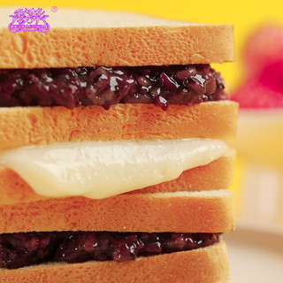 雪芳华 紫米面包2200g/550g奶酪夹心吐司早餐零食糕点