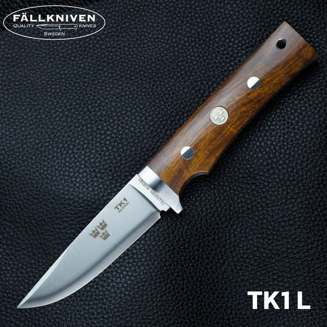 Fallkniven 福克尼文 高级粉末钢狩猎救援野营徒步装备户外刀具锋利 TK1L 皮鞘