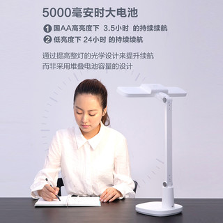 PHILIPS飞利浦品泰国AA级护眼台灯学生宿舍床头阅读学习无蓝光充电led灯