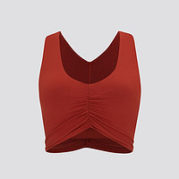 lululemon 女士长款运动内衣 褶饰款 LW2DJLS