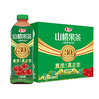 PLUS会员：華旗 华旗 山楂果茶山楂果肉饮料华旗30年系列未加蔗糖1.28L*6瓶年货礼盒