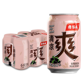 yeo's 杨协成 清凉爽 仙草植物饮料 300ml*6罐