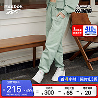 Reebok 锐步 官方2023夏季新款女装PANTS休闲运动舒适潮流针织长裤