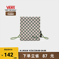 VANS 范斯 官方 情侣斜挎包钱包甜酷街头风棋盘格印花