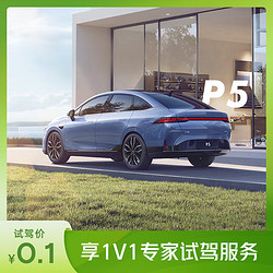 XIAOPENG MOTORS 小鹏汽车 P5新能源汽车买车专家试驾电动汽车新车买车SUV买车 P5