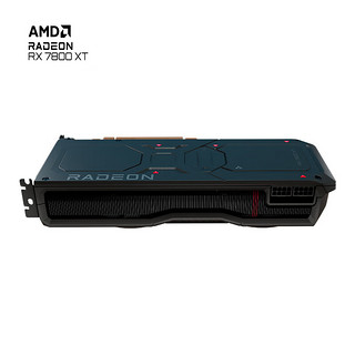 AMD RADEON RX 7800 XT 显卡 16GB 黑色